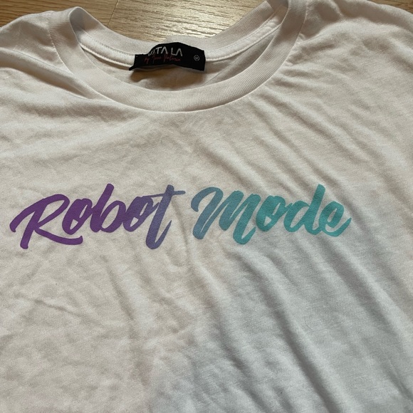 Vita La Anna Victoria “Robot Mode” crop top Medium - Picture 2 of 4